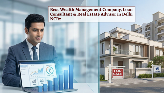 Best wealth management company in Delhi NCR providing loan consulting and real estate advisory services